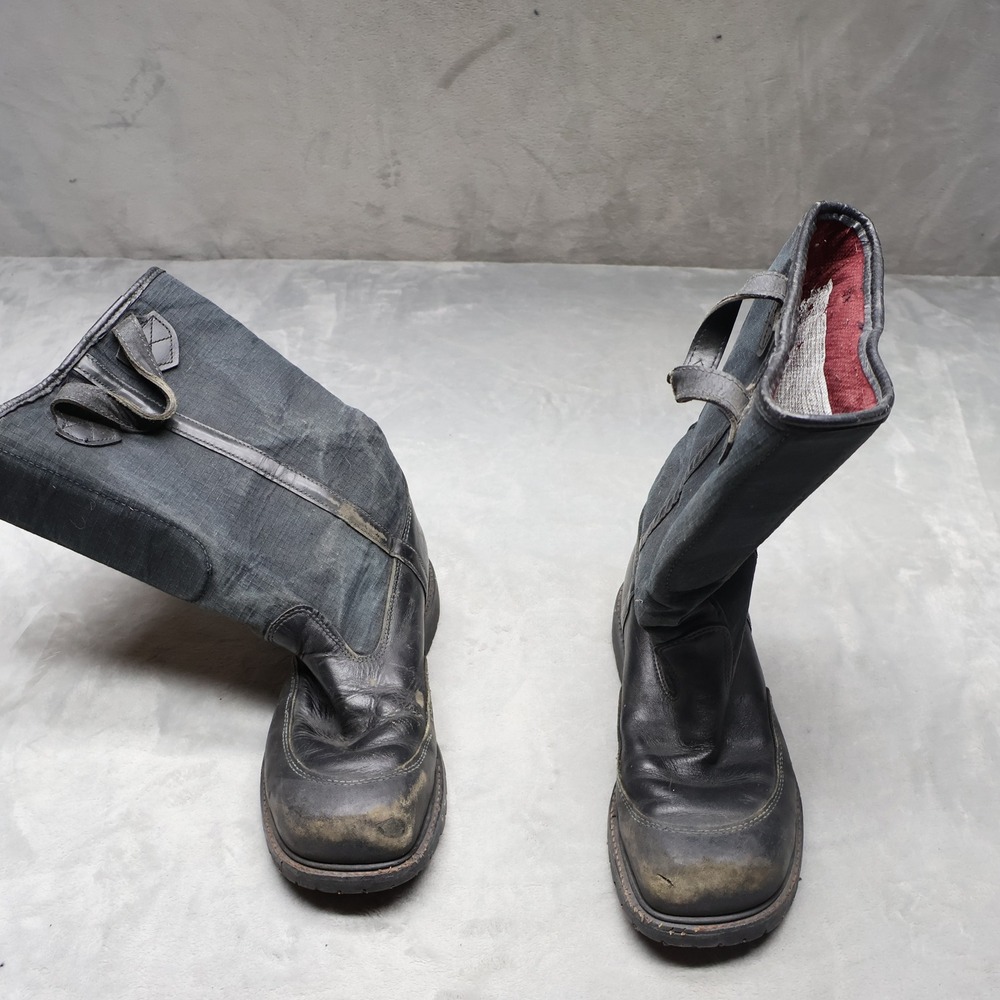 Warrington Pro Mens 11E Wide Boots Leather Goretex Safety Toe Fire Fighter USA